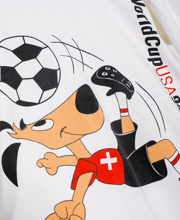 1994 World Cup Swiss Vintage T-Shirt ( L )