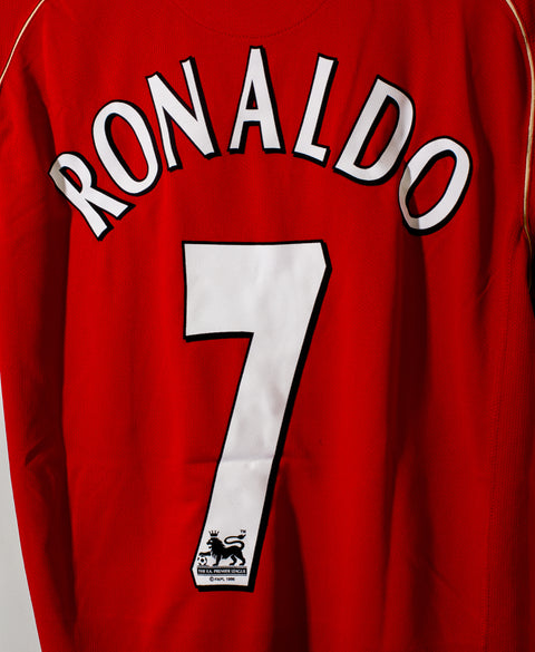 2006 Manchester United Home #7 Ronaldo ( M )