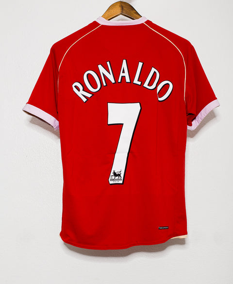 2006 Manchester United Home #7 Ronaldo ( M )