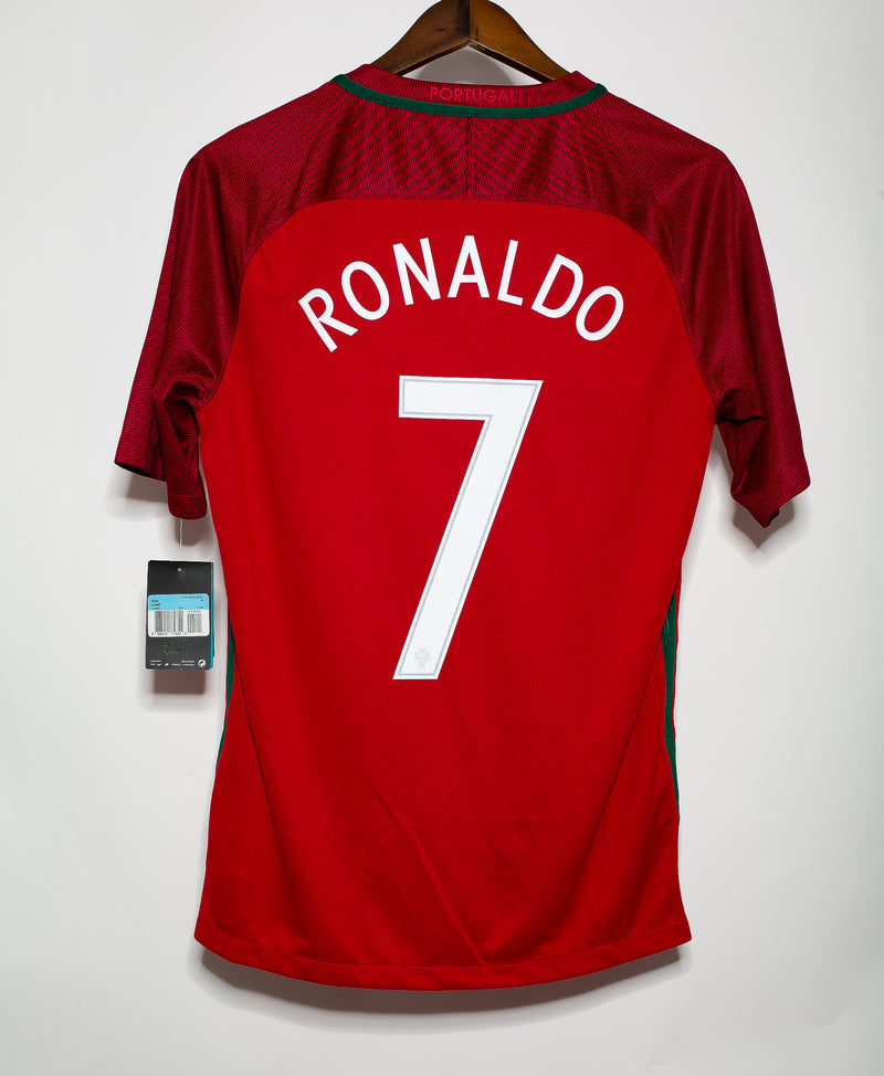 Nike Ronaldo newest Portugal EUROS 2016 Home Jersey