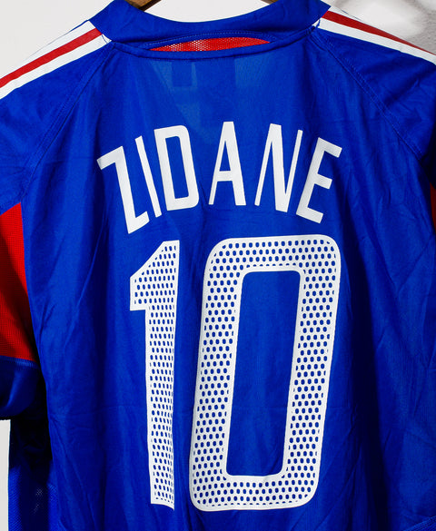 2004 France Home #10 Zidane ( XL )