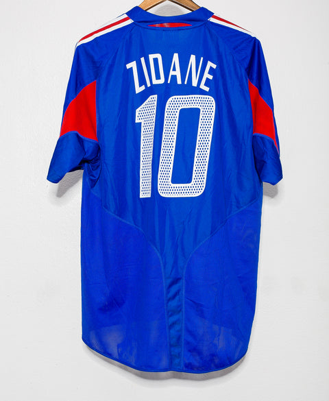 2004 France Home #10 Zidane ( XL )