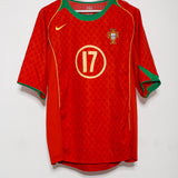 2004 Portugal Home #17 Ronaldo ( XXL )