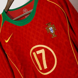 2004 Portugal Home #17 Ronaldo ( XXL )