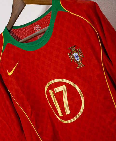 2004 Portugal Home #17 Ronaldo ( XXL )