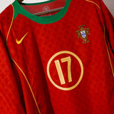 2004 Portugal Home #17 Ronaldo ( XXL )
