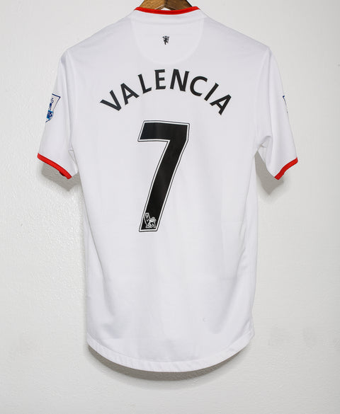 2012 Manchester United Away #7 Valencia ( S )