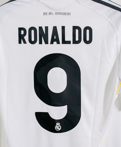 2009 Real Madrid Home #9 Ronaldo ( M )