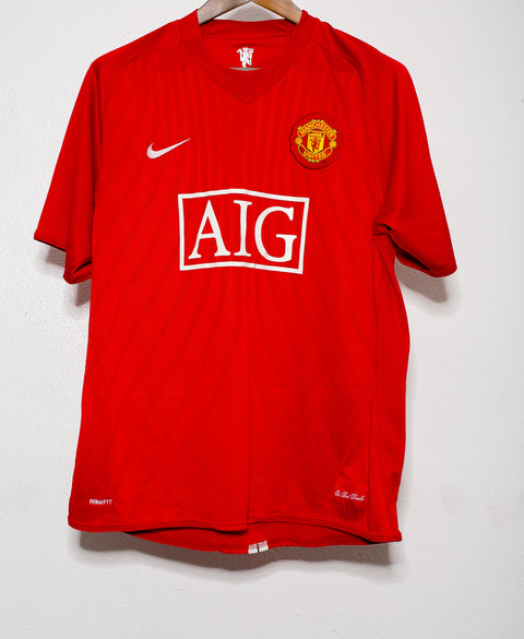 2007 Manchester United Home #10 Rooney ( XL )