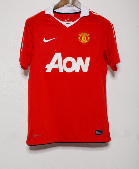 2010 Manchester United Home #18 Scholes ( S )