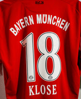2010 Bayern Munich Home #18 Klose ( XL )