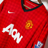 Manchester United 2012-13 Van Persie Home Kit (2XL)