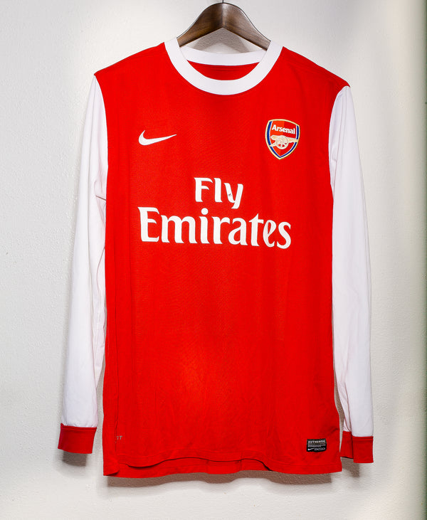 Arsenal 2010-11 Fabregas Long Sleeve Home Kit (L)