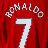 Manchester United 2007-08 Ronaldo Home Kit (L)
