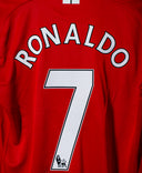 Manchester United 2007-08 Ronaldo Home Kit (L)