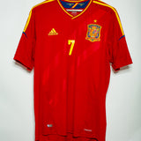 Spain 2012 David Villa Home Kit (XL)