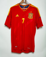 Spain 2012 David Villa Home Kit (XL)
