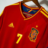Spain 2012 David Villa Home Kit (XL)