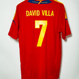 Spain 2012 David Villa Home Kit (XL)