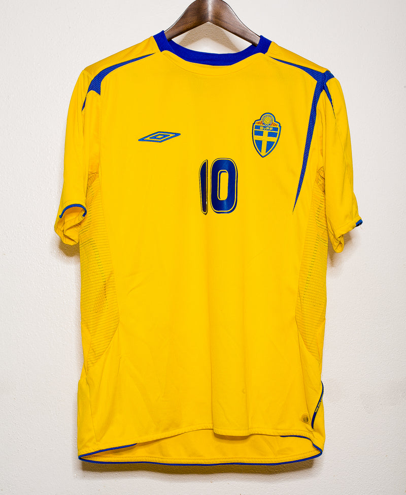Sweden 2006 Ibrahimovic Home Kit (XL)