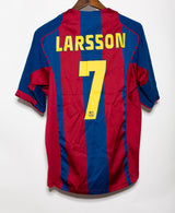 Barcelona 2004-05 Larsson Home Kit (M)