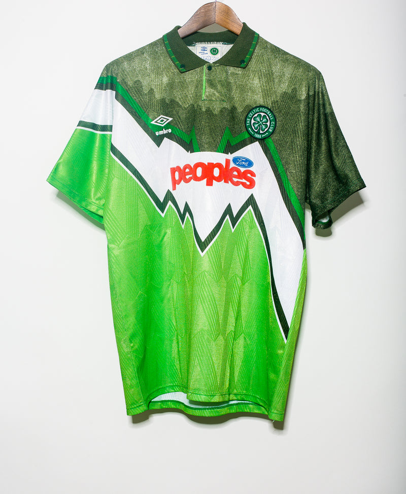 1991-92 Celtic Away Shirt XL