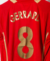 Liverpool 2005-06 Gerrard Euro Home Kit (M)