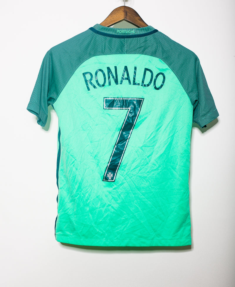 Portugal 2016 Ronaldo Away Kit (YXL)