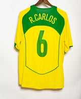 Brazil 2004 Roberto Carlos Home Kit (XL)