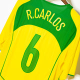 Brazil 2004 Roberto Carlos Home Kit (XL)