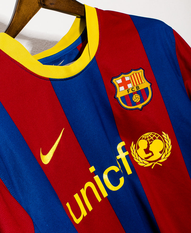 Barcelona 2010-11 Messi Home Kit (XL)
