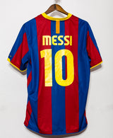 Barcelona 2010-11 Messi Home Kit (XL)