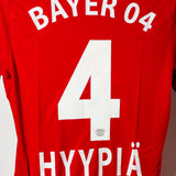 Bayer Leverkusen 2009-10 Hyypia Home Kit BNWT (S)