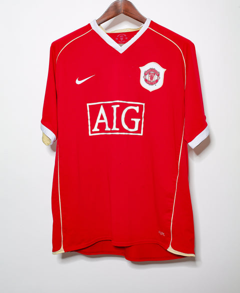 2006 Manchester United Home #7 Ronaldo ( XL )