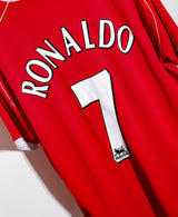2006 Manchester United Home #7 Ronaldo ( XL )