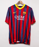 Barcelona 2013-14 Messi Home Kit (XL)