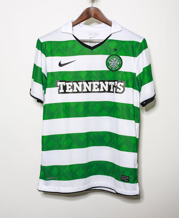 2010 Celtic Home Kit #7 Signed ( M )