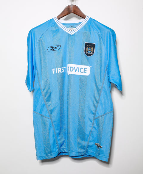 2003 Manchester City Home Kit #6 Reyna BNWT ( M )