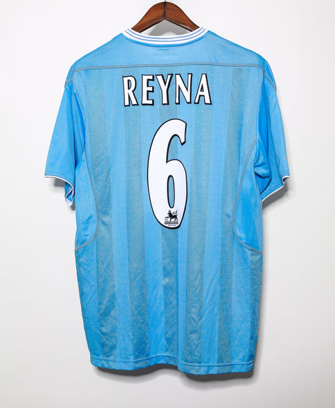 2003 Manchester City Home Kit #6 Reyna BNWT ( M )