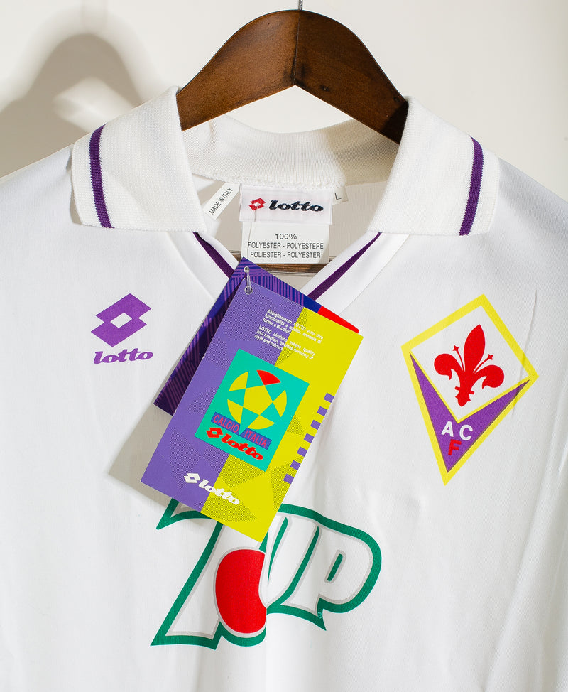 FIORENTINA Vintage Home Shirt 1992 1993 Retro Soccer Shirt 