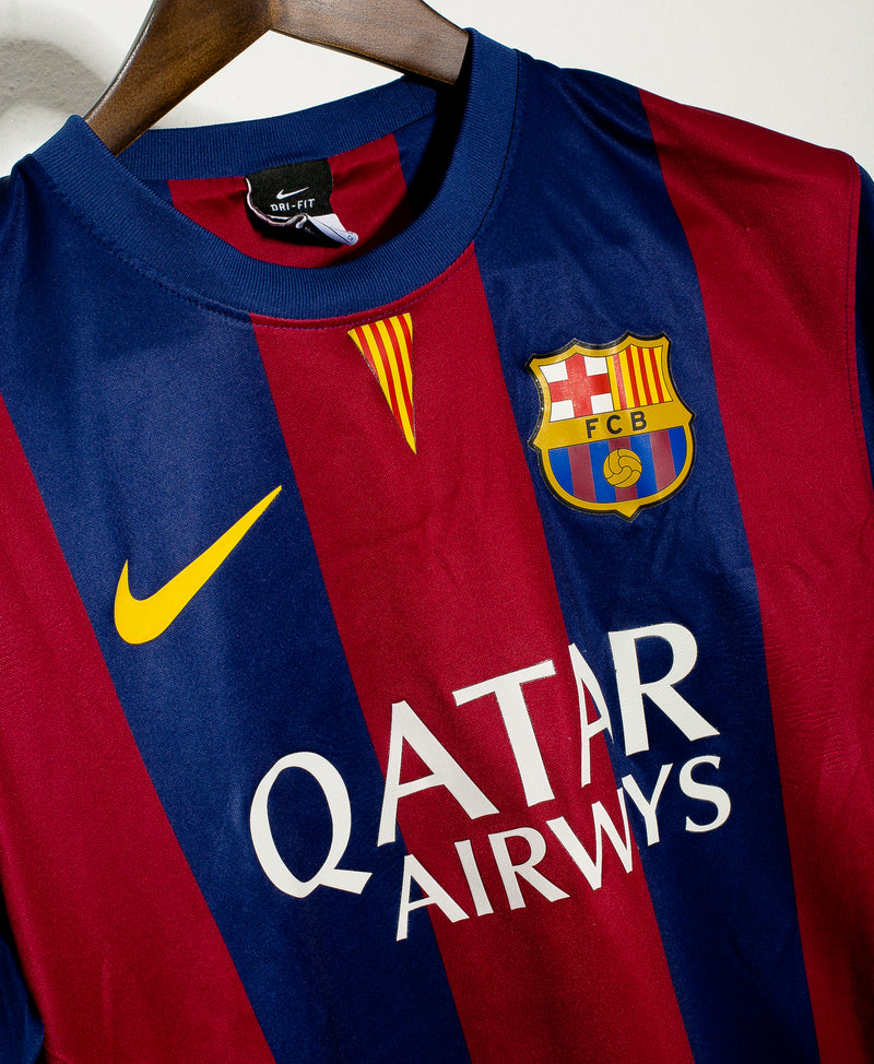 Barcelona 2014-15 Home Kit (S)