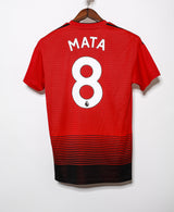 2018 Manchester United Home #8 Mata ( S )