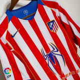 ATLETICO MADRID 2004-05 TORRES HOME KIT ( L )