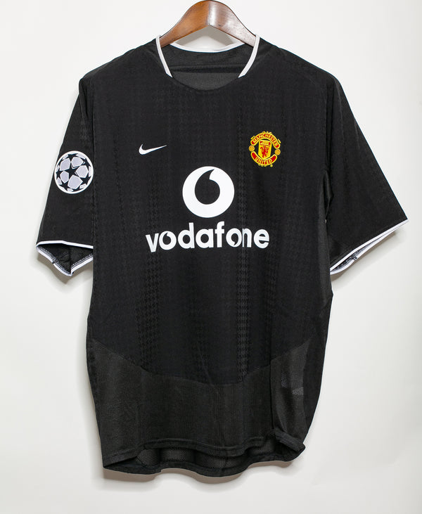 NIKE MANCHESTER UNITED 2004 AWAY RONALDO JERSEY BLACK