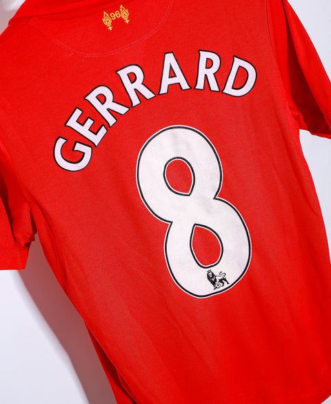 2012 Liverpool Home #8 Gerrard ( S )