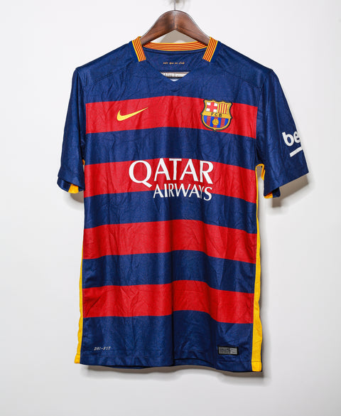 2015 FC Barcelona Home #10 Messi ( M )