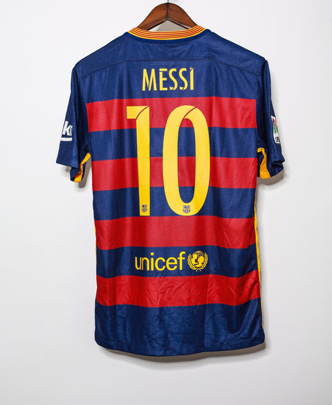 2015 FC Barcelona Home #10 Messi ( M )