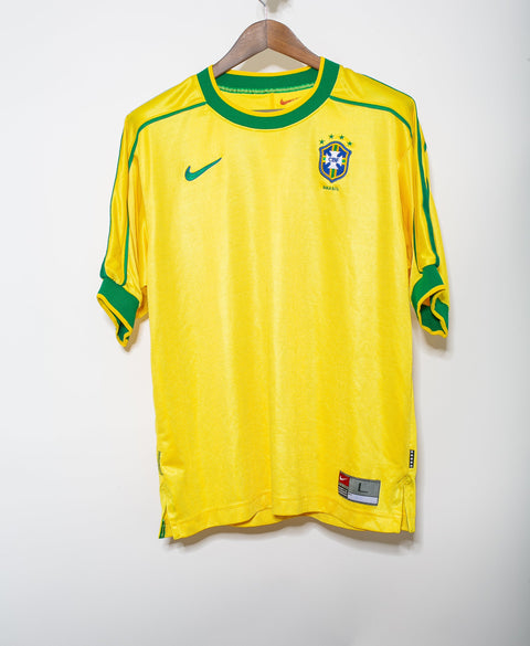 1998 Brazil World Cup Home Kit (L)