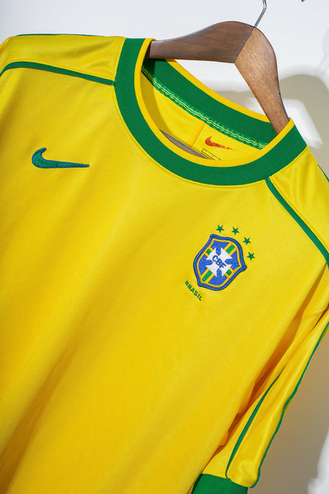 1998 Brazil World Cup Home Kit (L)