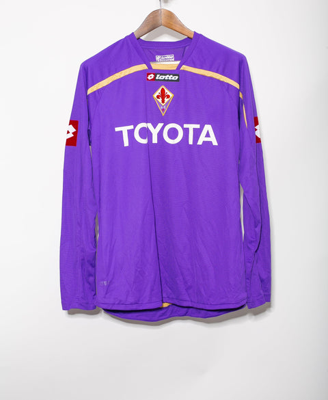 2009-10 Fiorentina Gilardino Long Sleeve Home Kit (XL)